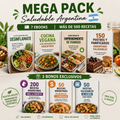 Mega Pack Saludable Argentina 🇦🇷 | 7 Ebooks de Recetas, Alimentación y Emprendimiento